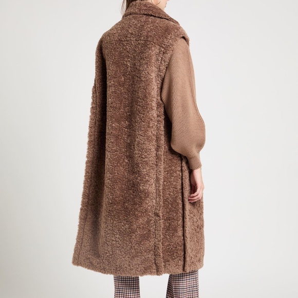 Maje Teddy Coat - Picture 2 of 3